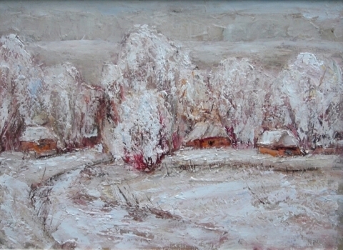 Пирогово зимой