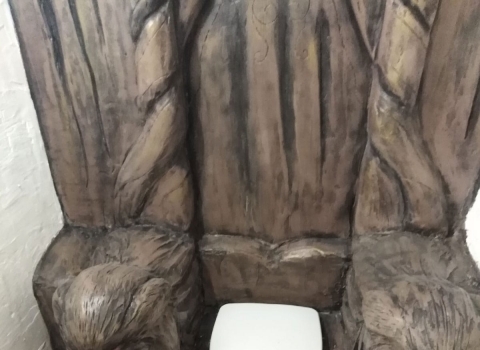 Кресло-туалет волки