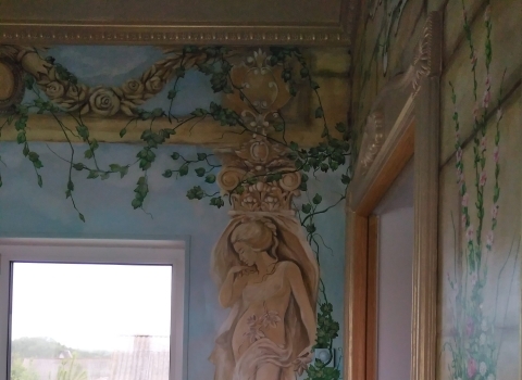 Painting in the interior