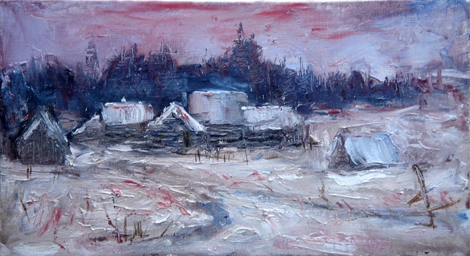 Пирогово.Зима
