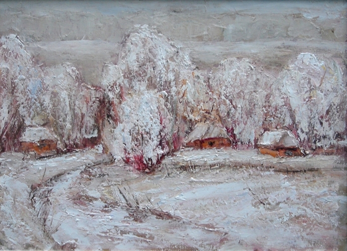 Пирогово зимой